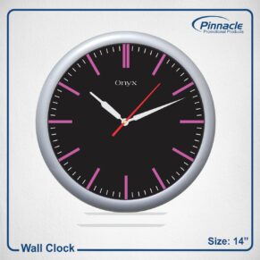 Onyx Promotional Wall Clock.