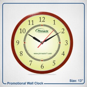 Pinnacle Promotional Wall Clock