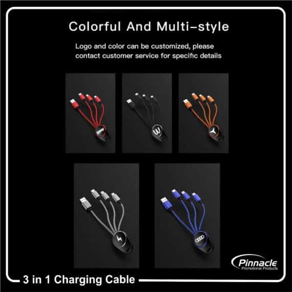 3 in 1 Charging Cable