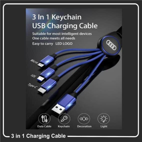 3 in 1 Charging Cable