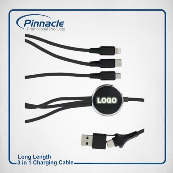 Long Length 3 in 1 Charging Cable